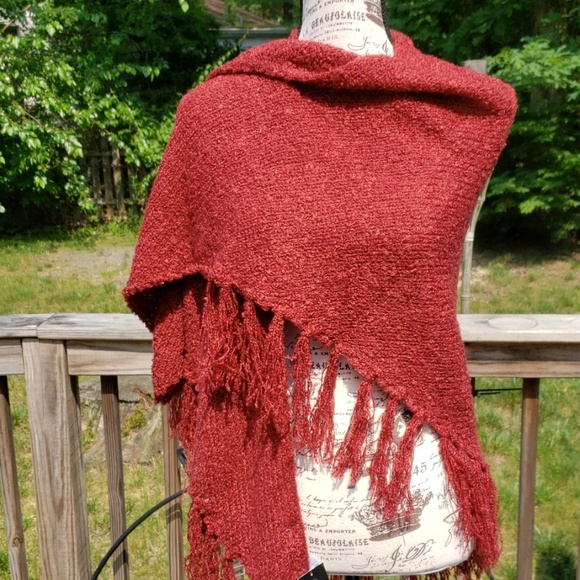 Rust colored wrap - Picture 3 of 3